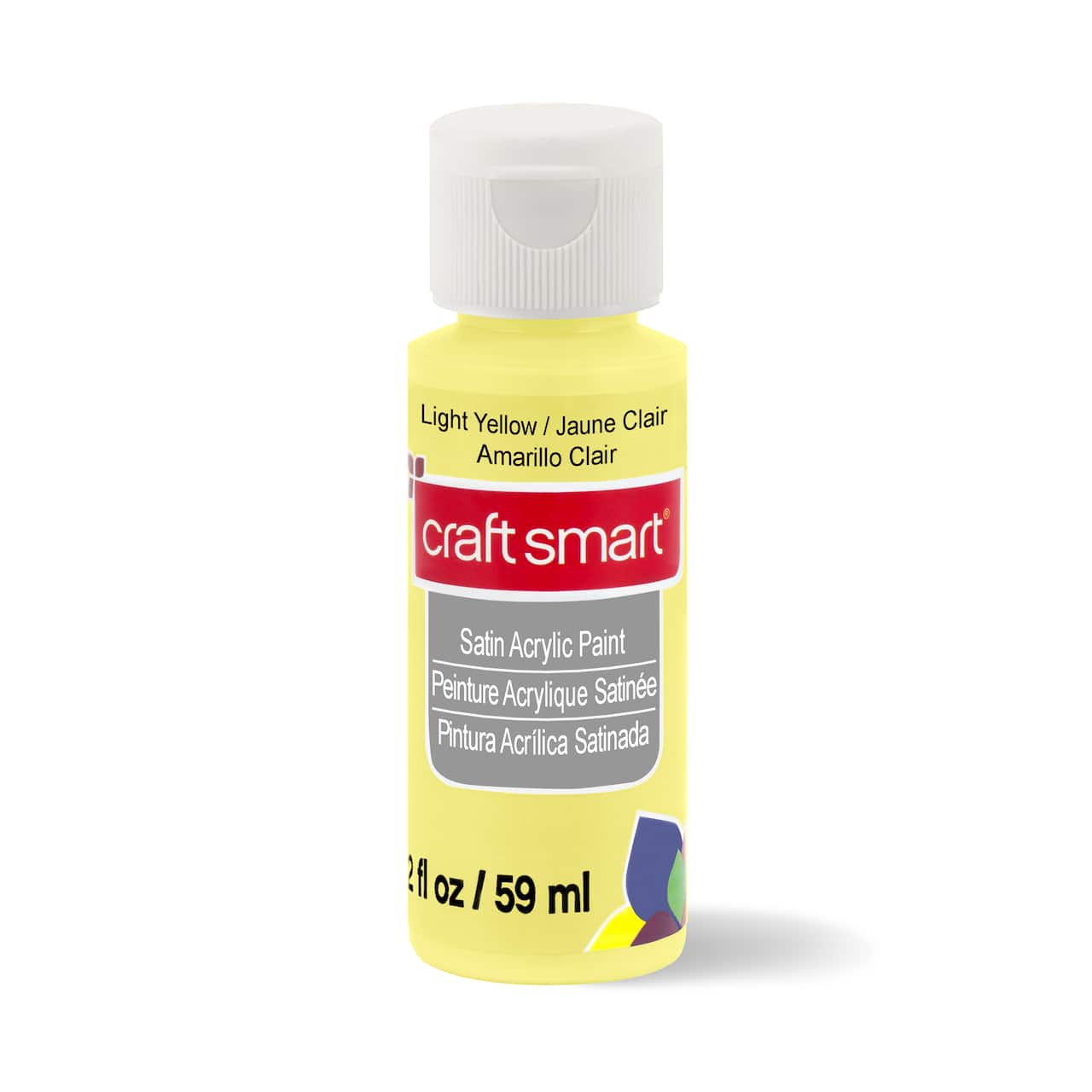 Peinture acrylique satinée Craft Smart, 59 ml